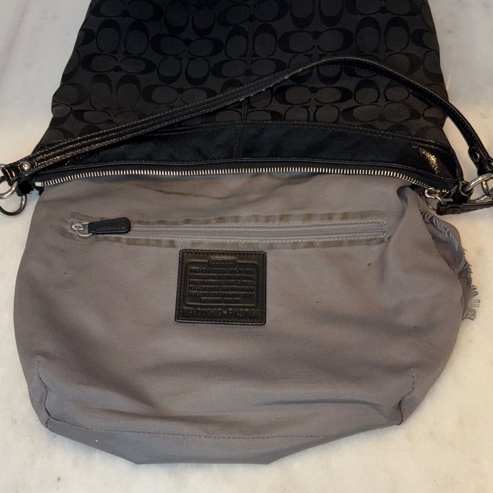 Coach Bag Purse Handbag Y2K Vintage Signature Ashley Hobo Crossbody Shoulder Bag - Picture 15 of 16